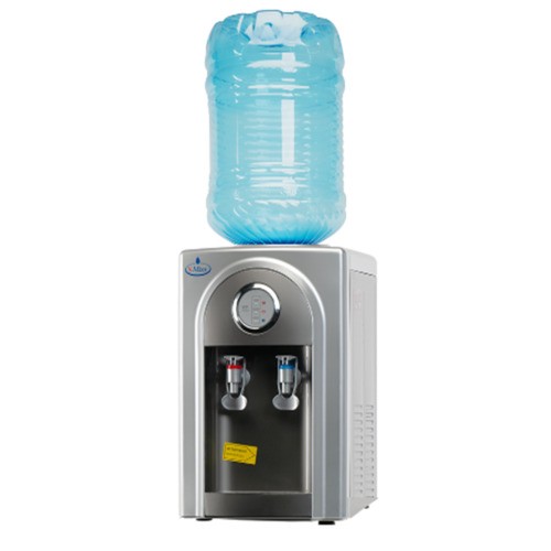 Кулер для воды Smixx 95TD серый с серебром ( панели боковые металл)