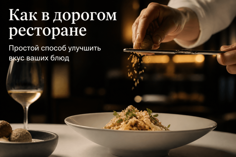 Как питьевая вода отражается на вкусе напитков и блюд
