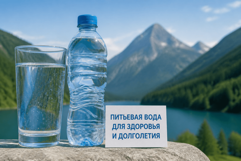 Питьевая вода для здоровья и долголетия 