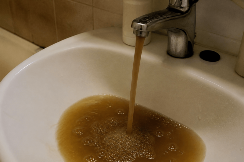 А вода ли это течет у вас из крана?