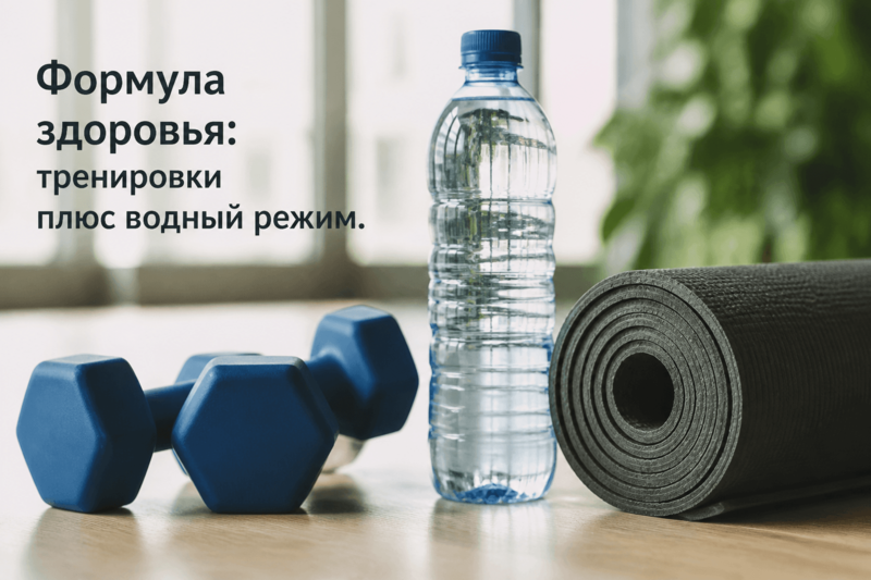 Питьевая вода и режим тренировок: уделите повышенное внимание